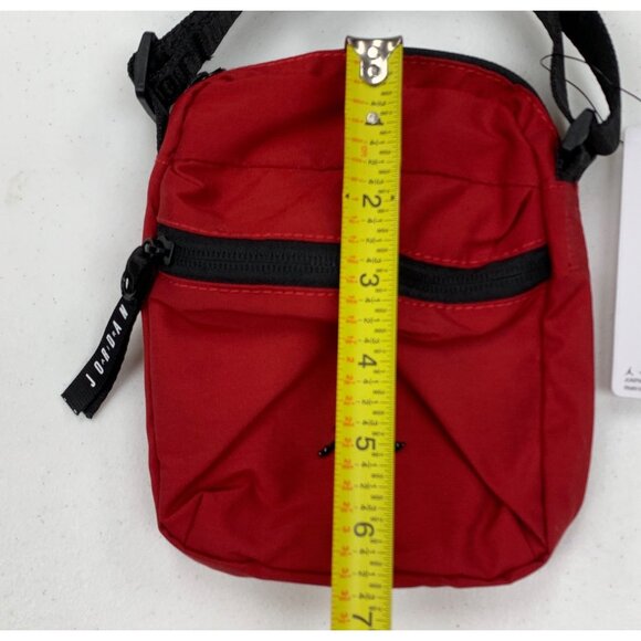 Air Jordan Crossbody Bag Unisex Airborne Festival Gym Red 9A0631 O/S Nike Small - Picture 2 of 6